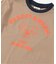 WEB限定  リンガー配色アニマルカレッジTシャツ