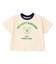 WEB限定  リンガー配色アニマルカレッジTシャツ
