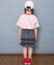 WEB限定  リンガー配色アニマルカレッジTシャツ
