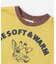 WEB限定  リンガー配色アニマルカレッジTシャツ