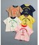 WEB限定  リンガー配色アニマルカレッジTシャツ