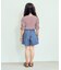 スカラップハートポケットきゅんパンツ  ショート丈