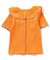 WEB限定 ワッフルフリル衿Tシャツ