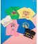 【リンク】【ディズニー】ミッキー＆フレンズ/バラエティTシャツ