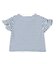 WEB限定  袖フリルボーダーTシャツ