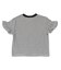 WEB限定  袖フリルボーダーTシャツ
