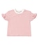 WEB限定  袖フリルボーダーTシャツ