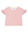WEB限定  袖フリルボーダーTシャツ