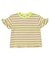 WEB限定  袖フリルボーダーTシャツ