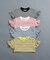 WEB限定  袖フリルボーダーTシャツ