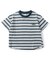 ALCロゴボーダーTシャツ