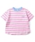 ALCロゴボーダーTシャツ