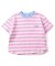 ALCロゴボーダーTシャツ