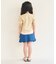【リンク】肩フリルフラワージャガードTシャツ