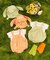 little bunny うさ耳ベビーバケットハット