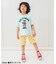 WEB限定  DAISUKI総柄ハーフパンツ  5分丈