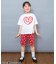 WEB限定  DAISUKI総柄ハーフパンツ  5分丈