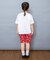 WEB限定  DAISUKI総柄ハーフパンツ  5分丈