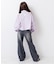 バックロゴワイドフレアパンツ