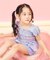 【UVカット/リンク】ギンガム・トロピカル・フラワーシャーリングセパレート水着 UVカット