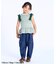 WEB限定  袖フリルワッフルTシャツ