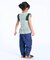 WEB限定  袖フリルワッフルTシャツ