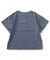WEB限定  KUDOZ.B ステンシルプリント風Tシャツ