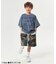 WEB限定  KUDOZ.B ステンシルプリント風Tシャツ