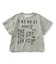 WEB限定  KUDOZ.B ステンシルプリント風Tシャツ