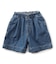 WEB限定  KUDOZ.B ボリュームタックデニムパンツ