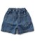 WEB限定  KUDOZ.B ボリュームタックデニムパンツ