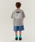 WEB限定  KUDOZ.B ボリュームタックデニムパンツ