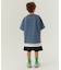 WEB限定  KUDOZ.B レイヤード先染めボーダーTシャツ