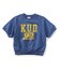 WEB限定  KUDOZ.B ラグランカレッジ半袖スウェット