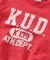 WEB限定  KUDOZ.B ラグランカレッジ半袖スウェット