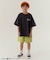 WEB限定  KUDOZ.B ステッチ配色ハーフパンツ