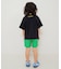 WEB限定  アクティブハーフパンツ  4分丈