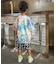 B NEWJACK ビッグシルエットタイダイTシャツ