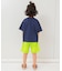 WEB限定  アクティブワイドハーフパンツ  6分丈