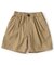 WEB限定  タックハーフパンツ  5分丈