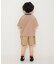 WEB限定  タックハーフパンツ  5分丈