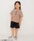 WEB限定  タックハーフパンツ  5分丈