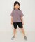 WEB限定  タックハーフパンツ  5分丈
