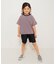 WEB限定  タックハーフパンツ  5分丈