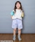 WEB限定  タックハーフパンツ  5分丈
