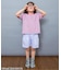 WEB限定  タックハーフパンツ  5分丈