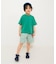 WEB限定  タックハーフパンツ  5分丈