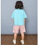 WEB限定  タックハーフパンツ  5分丈