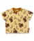 【リンク】総柄パイルTシャツ(セットアップ可)
