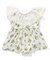 【UVカット】レース・花柄シアーフリルワンピース水着 UVカット